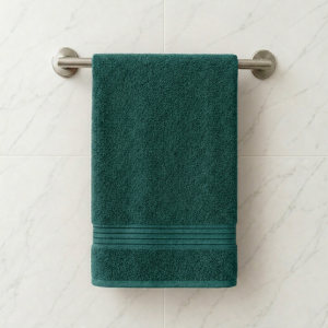 Luna Comfort 100% Cotton Towel 70x140cm DGreen500g