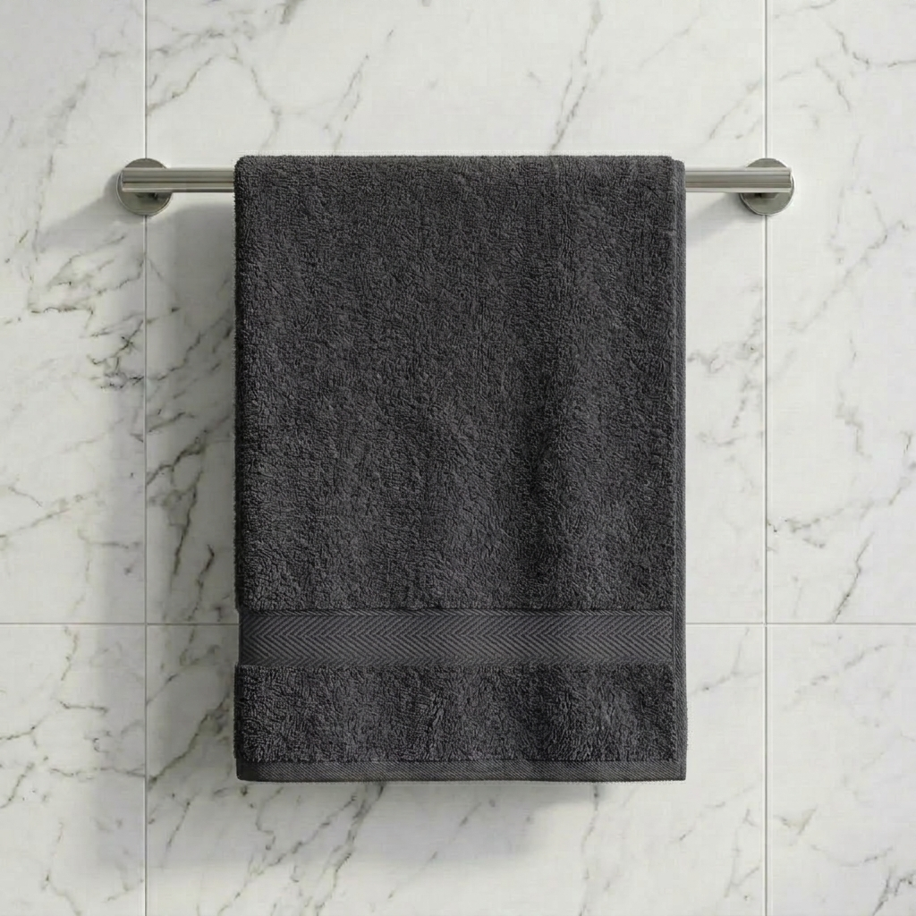 Luna Classic 100% Cotton Towel 70x130cm DGrey 425g