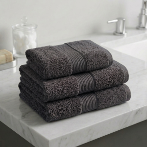 Luna 100% Egyptian Cotton Towel 70x140cm DGrey600g
