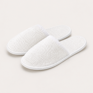 Luna 100% Cotton Terry Slipper White 400g/m2