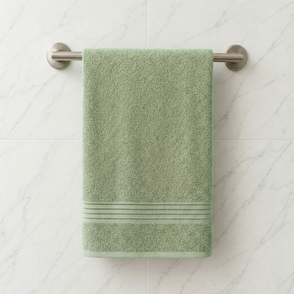 Luna Comfort 100% Cotton Towel 50x100cm LGreen500g - Image 2