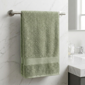 Luna 100% Egyptian Cotton Towel 70x140cm LGree600g