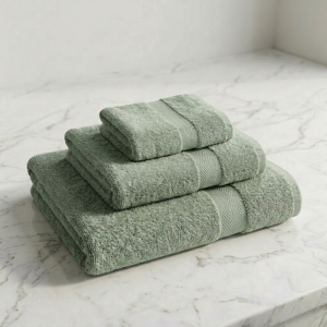 Luna Classic 100% Cotton Towel 70x130cm LGreen425g