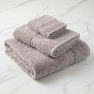 Luna Comfort 100% Cotton Towel 70x140cm LGrey 500g