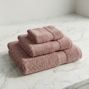 Luna Classic 100% Cotton Towel 70x130cm Pink 425g