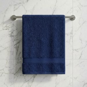 Luna Classic 100% Cotton Towel 70x130cm Navy 425g