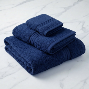 Luna Comfort 100% Cotton Towel 70x140cm Navy 500g