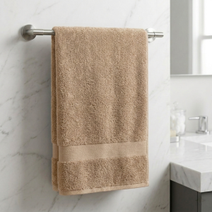 Luna 100% Egyptian Cotton Towel 90x150cm Sand 600g