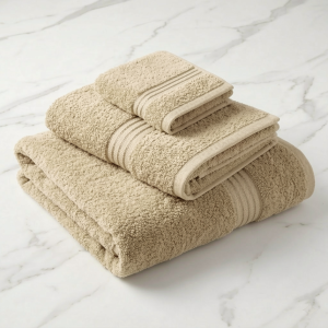Luna Comfort 100% Cotton Towel 70x140cm Sand 500g