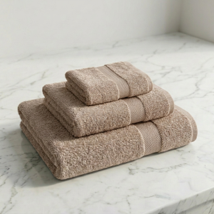 Luna Classic 100% Cotton Towel 70x130cm Sand 425g