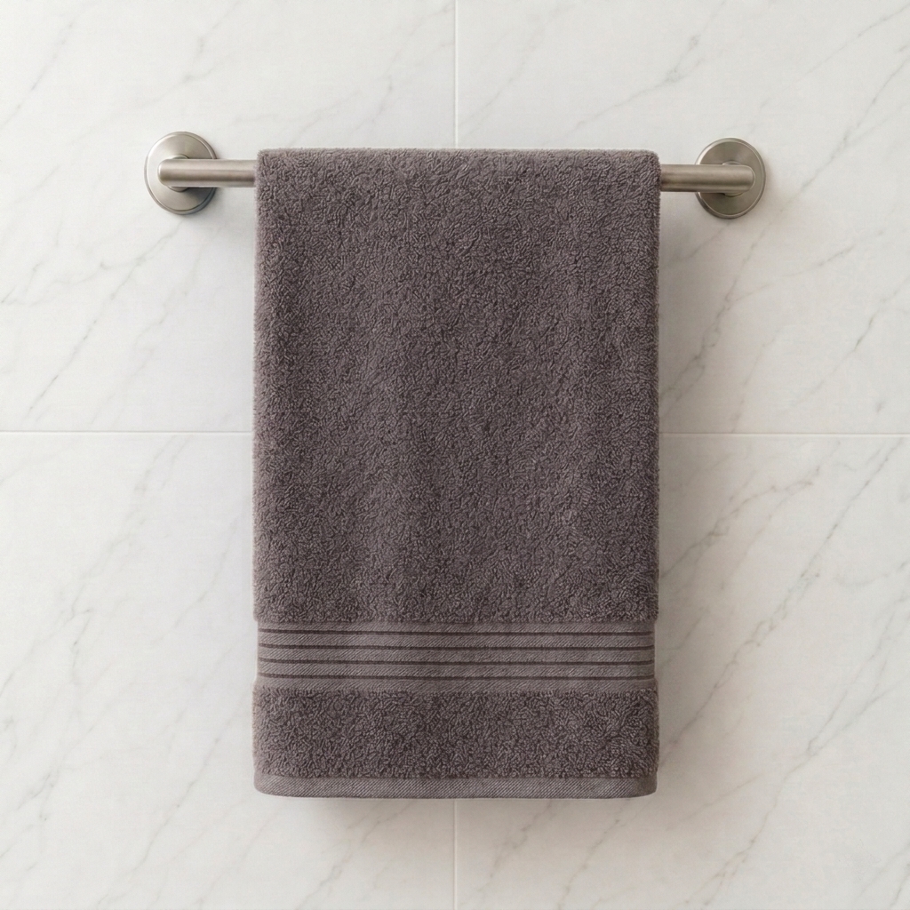 Luna Comfort 100% Cotton Towel 50x100cm Taupe 500g - Image 2