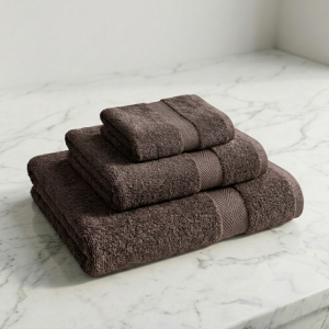 Luna Classic 100% Cotton Towel 70x130cm Taupe 425g