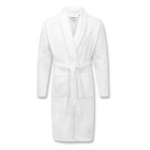 Luna 100% Cotton Shawl Collar Bathrobe 475gsm