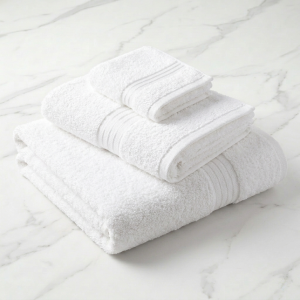 Luna Comfort 100% Cotton Towel 70x140cm White 500g