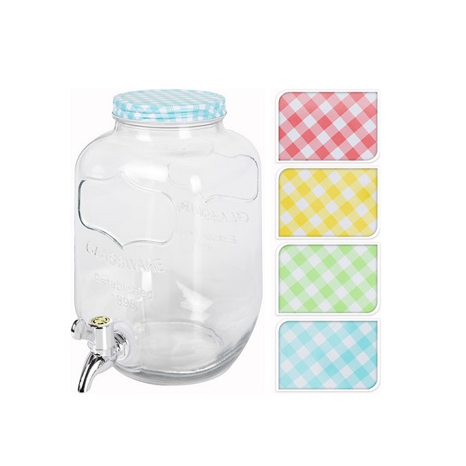 Glass Beverage Dispenser 4 Lt - Image 5