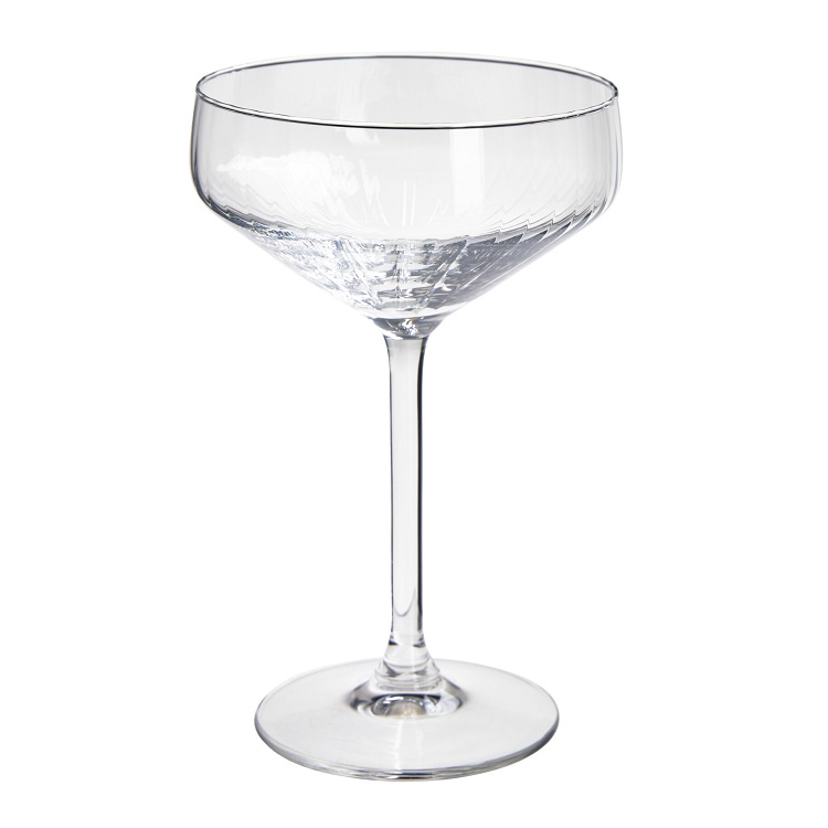 Cocktail Saucer Glass 300ml 4 Pcs - Image 2