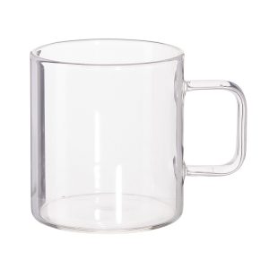 Glass Espresso Mug with Handle 125ml