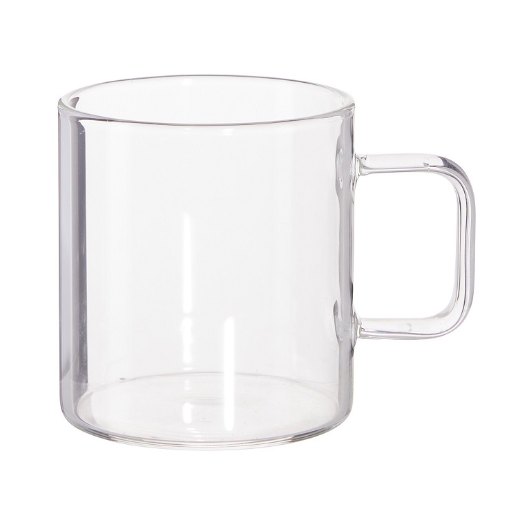 Glass Espresso Mug with Handle 125ml - Image 2