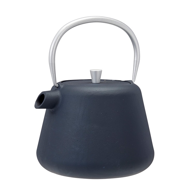Cast Iron Teapot with Filter 1 Lt Grey - Image 3