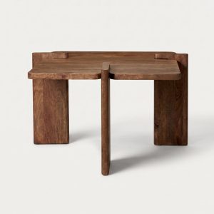 Side Table Mango Wood 55x59x35cm
