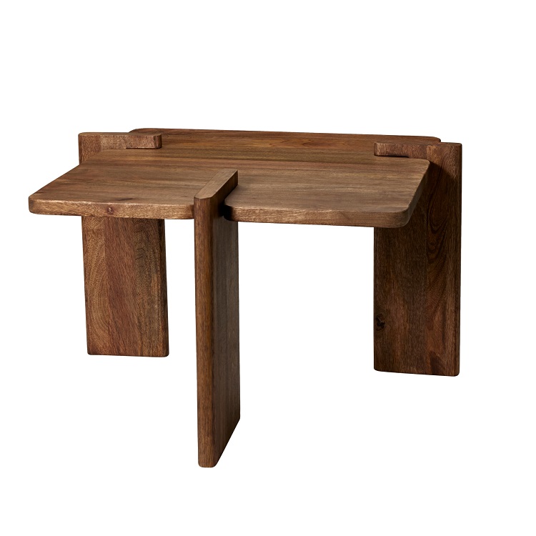 Side Table Mango Wood 55x59x35cm - Image 5