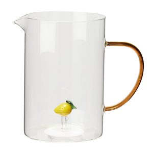 Fruit Glass Pitcher 1.60 Lt (4 Designs)