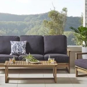 Marquise Triple Lounge Set with Cushions