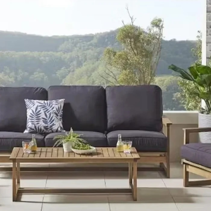 Marquise Triple Lounge Set with Cushions - Image 2