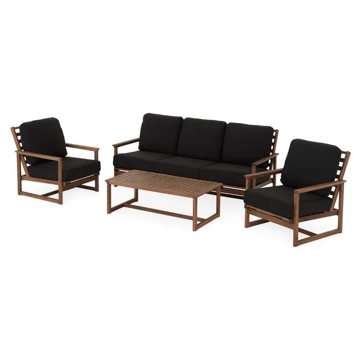 Marquise Triple Lounge Set with Cushions - Image 5