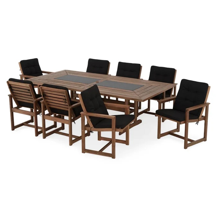 Marquise Table Granite Top 240x120cm Incl 8 Chairs - Image 6