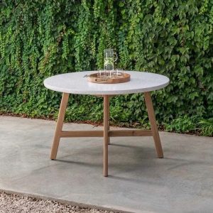 Talara Round Table 120cm with Cement Top