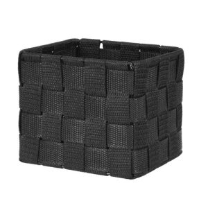 Basket Black Rectangular XS 2 Pcs