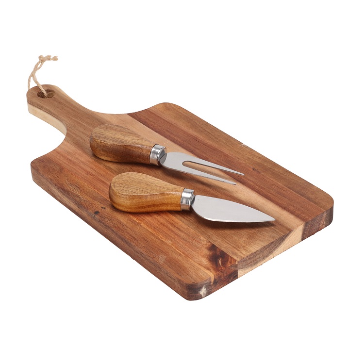 Cheese Board with 2 Knives (2 Designs) - Image 3