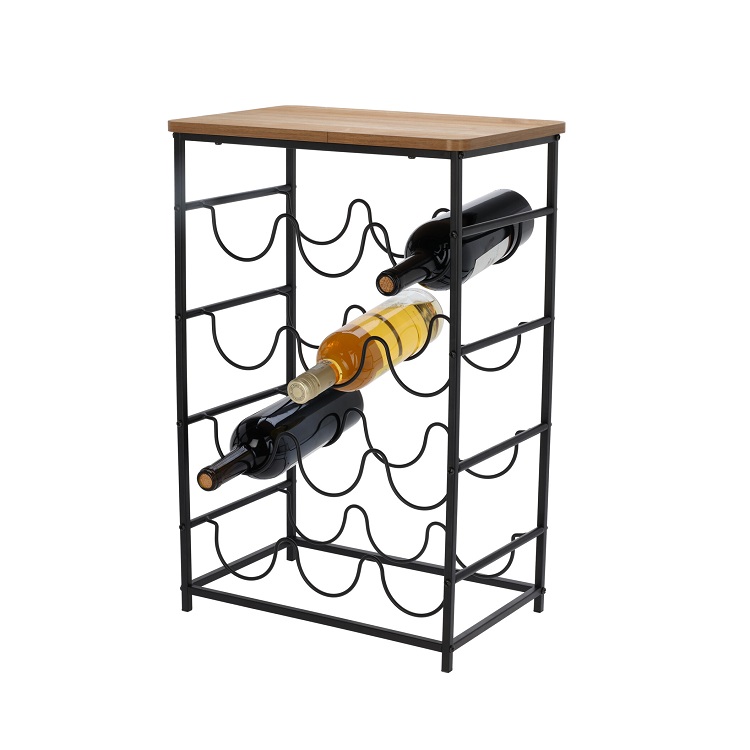 Metal Wine Rack (2 Colours) - Image 2