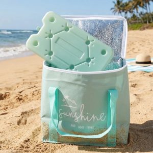 Cooler Bag with Ice Pack 25x15x23cm (3 Colours)