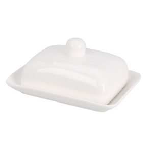 Porcelain Butter Dish 28cm