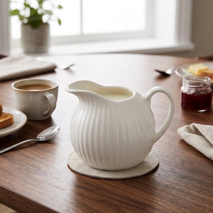 Porcelain Milk Jug 400ml