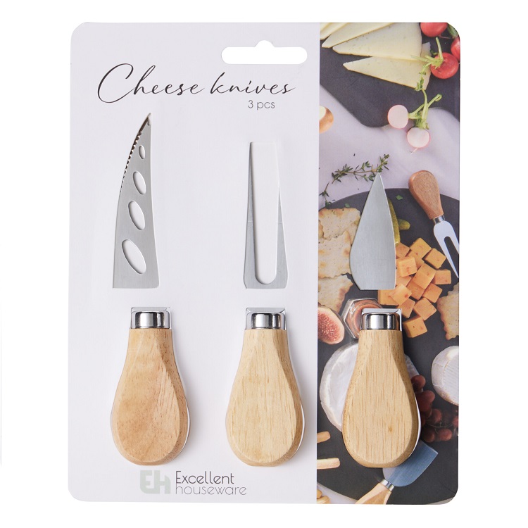 Cheese Knives Set 3 Pcs - Image 3