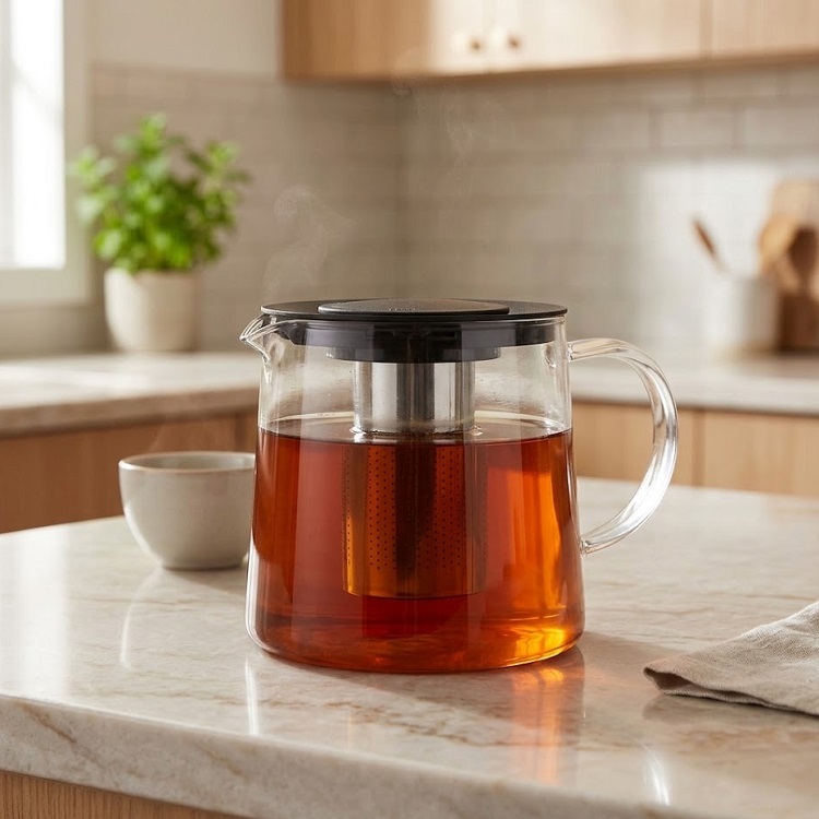 Glass Teapot 1.50Lt