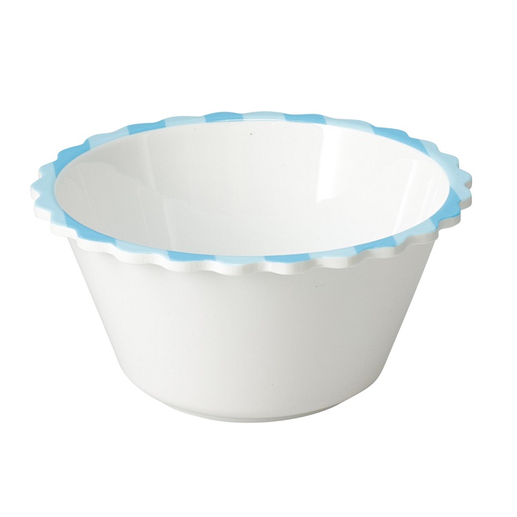 Melamine Bowl Flower Rim 14.50x7cm (4 Colours) - Image 6