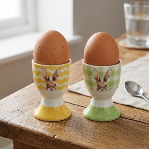 Easter Porcelain Egg Cup (2 Colours)