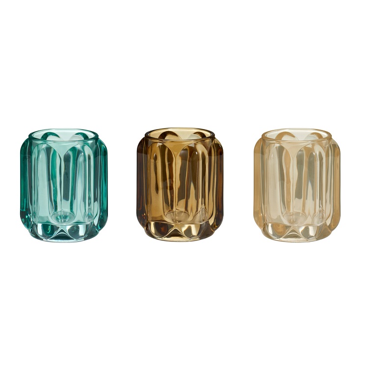 Tealight Holder 7.50x9.50cm (3 Colours) - Image 2