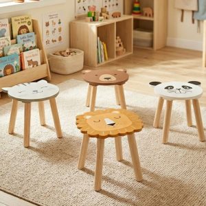 Stool for Children (4 Designs)