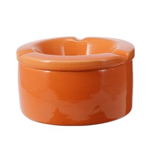 Ashtray Ceramic 12x6cm (6 Colours)