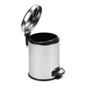 Pedal Bin 5 Lt Nordic Steel